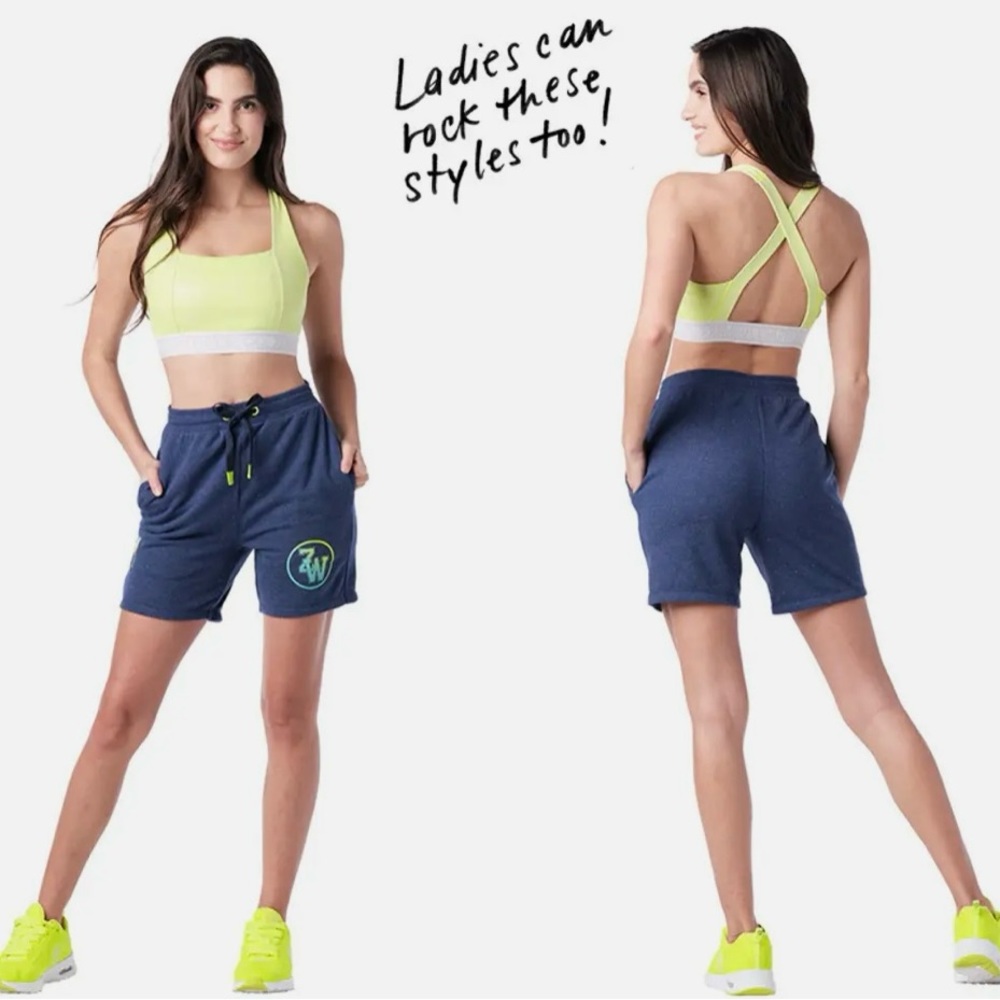 Zumba Worldwide Shorts NWT Night Sky (L)